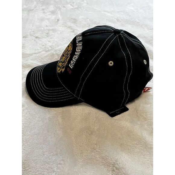 True Religion Established 2002 Tiger Print Black Snapback Hat - Picture 4 of 14